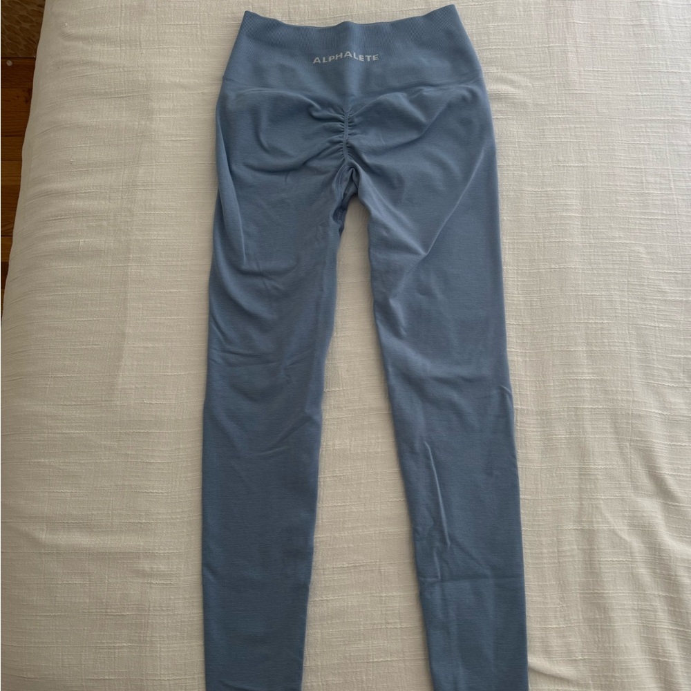 Alphalete Amplify Leggings - Washed Denim